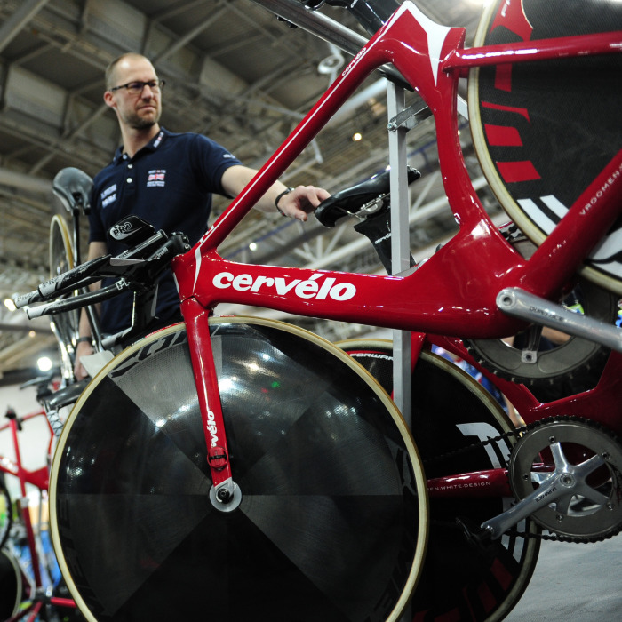 Rank of Cervelo track bicycles