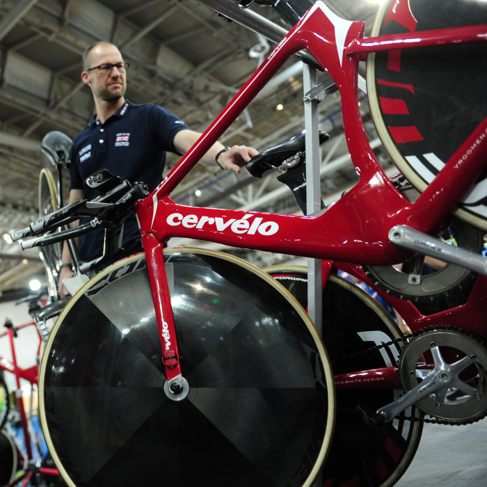 Rank of Cervelo track bicycles